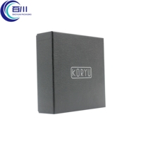 Caja de Regalo Ecológica de Cartón Rígido con Tapa y Base, Recubierta de Papel, con Logotipo y EPE para Frascos, Perfumes y Productos Cosméticos