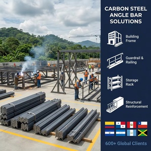 Barres d'angle en acier Q235, profilés en acier égal à l'épaisseur, de <span class=keywords><strong>30x30</strong></span> à 150x150 mm pour la construction - Product Image 6