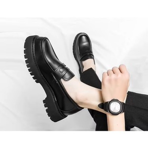 Quality Men's Dress <b>Shoes</b> Oxfords Brands Designed <b>Increase</b> <b>Height</b> Thick Soles Fashionable Hard Wearing Slip-On Loafers New - Product Image 3