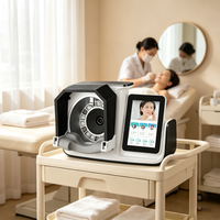 Analyseur de peau 3D portable, miroir intelligent pour l'analyse de la peau, machine d'analyse de la peau 3D avec analyse de la peau multi-spectre