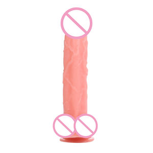 Dildo PVC medis 12 inci dengan cangkir isap mainan seks <span class=keywords><strong>Penis</strong></span> ukuran besar realistis untuk wanita masturbasi produk seks pas untuk dewasa - Product Image 5