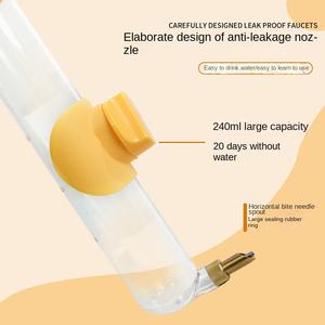 <span class=keywords><strong>Bebedero</strong></span> automático para loros, botella de bebida grande a prueba de fugas para cacatúas y pájaros medianos - Product Image 4