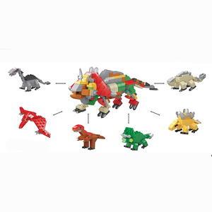 Bloques de Construcción de Dinosaurios 3D 6 en 1 para Niños, Mini Cápsulas de Huevo con Ladrillos de Juguete para Niños - Product Image 3