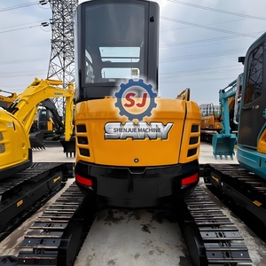 Mini-excavatrice SANY d'occasion SY35U sur chenilles avec moteur d'origine, également compatible avec les modèles 3T SY26U SY50U SY16C SY18C - Product Image 4