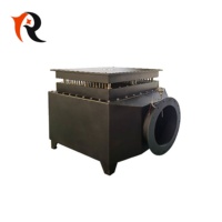 Chauffage industriel d'atelier, ventilateur de circulation d'air chaud, conduits d'air circulaires