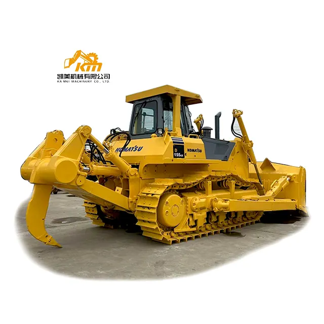 Komatsu D155 D155A D155A-2 Dozer สำหรับขายส่งรถดันดินตีนตะขาบมือสอง