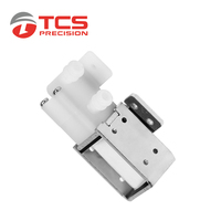 Vanne solénoïde électrique miniature OEM personnalisée TCS pour équipement de transformation alimentaire, distributeur de liquides et machine à café