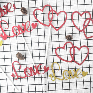 Honey And Sweetness Valentine's Day <b>Cake</b> Topper Acrylic Love Heart Decorations For <b>Cake</b> <b>Decorating</b> <b>Supplies</b> - Product Image 5