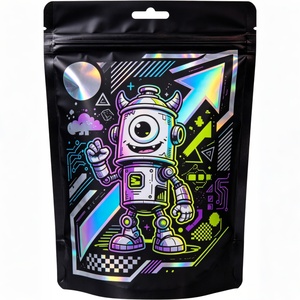 Custom Printed Waterproof Stand Pouch Bag for Pet Food Packaging Child Resistant Zipper Eco Friendly Mylar Gloss/Matte Finish - Product Image 2