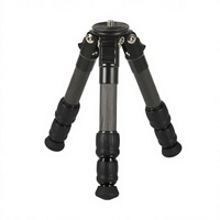 Mini trépied DMIDITIR en fibre de carbone pour caméra de chasse et téléphone, support de table avec niveau à bulle, capacité de charge 320g, conception portable, réglage par torsion