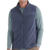 Blouson Bomber Sportif Écologique Sans Manches de Haute Qualité pour la Vente en Gros, Vêtement de Sport Entièrement Zippé à Col Montant en Tissu Peigné avec Fermeture Éclair Printanière