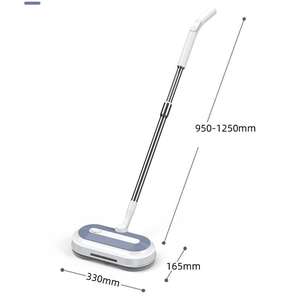 Serpillère électrique rotative <span class=keywords><strong>sans</strong></span> <span class=keywords><strong>fil</strong></span> de qualité supérieure, alimentée par batterie, double rotation, pour le nettoyage des sols domestiques - Product Image 6