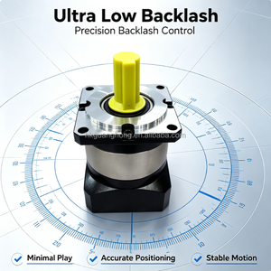โรงงานผลิตชุดเกียร์ความแม่นยำสูงแบบเพลาตันพร้อมหน้าแปลน AISIDUNER Planetary Reducer สำหรับงาน OEM - Product Image 3