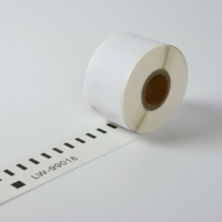 Ruban Dymo LW-99018 38mm*190mm Noir sur Blanc, Rouleau de Papier Thermique Sensible à la Chaleur, Compatible avec les Imprimantes d'Étiquettes OEM, Étiquettes d'Expédition