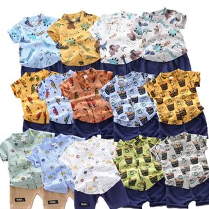 Ensemble Doux de Vêtements d'É<span class=keywords><strong>t</strong></span>é Décontractés pour Bébés Garçons, Comprenant un <span class=keywords><strong>T</strong></span>-<span class=keywords><strong>shirt</strong></span> et un Short - Product Image 5