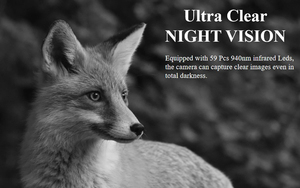Willfine 4.0P CS No Glow Night Vision Hunting <strong>Camera</strong> 4G 0.2S Trigger timeGame <strong>Trail</strong> <strong>Camera</strong> <strong>UK</strong> with Waterproof with Solar Powered - Product Image 4