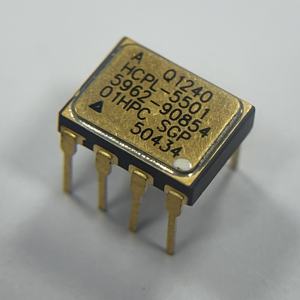 Transistor optoisolateur Broadcom HCPL-5501 avec sortie de base 1500VDC, 1 canal, 8-DIP, optocoupleurs haute vitesse 1Ch 9MHz - Product Image 2