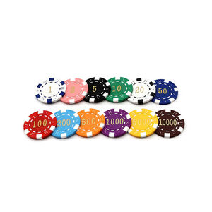 Marqueur de balle de golf personnalisé avec logo, avec jeton magnétique vierge type poker, marqueur de balle de golf - Product Image 5
