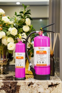 Extincteur multi-usages à base d'eau ORION 6 litres, pour incendies A-B-C, batterie au lithium, indice 1A 55B, garantie de 2 ans - Product Image 6
