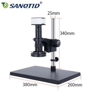 SANQTID TD-5609F-10A Video Mikroskop 26-180X Sürekli Yakınlaştırma Cep Telefonu Tamir ve İnceleme Yüksek Çözünürlüklü Mikroskop - Product Image 5