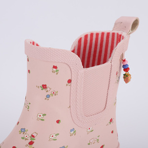 Bottes <span class=keywords><strong>de</strong></span> <span class=keywords><strong>pluie</strong></span> en caoutchouc imperméables pour enfants CS-30 pour garçons et filles, conception antidérapante légère - Product Image 2