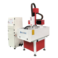 Haute productivité usine prix CA-6060/4040 4 axe En Métal Moule CNC Routeur cuivre machine de gravure avec le rotary