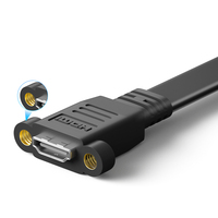 Blackmagic Design Accessoires et pièces couramment utilisés Câble Hdmi 4k Câble Hdmi plat de 3 mètres Cuivre Polybag Stock Noir pur