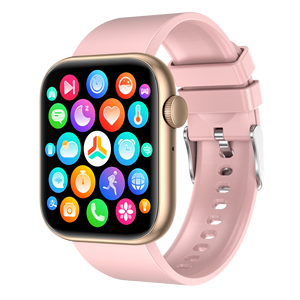 QX7 2-Zoll HD Farb-Smartwatch GPS-Navigation Kompass Fitness-Tracker Körpertemperatur-Monitor Kompatibel mit iOS Android für Herren - Product Image 1