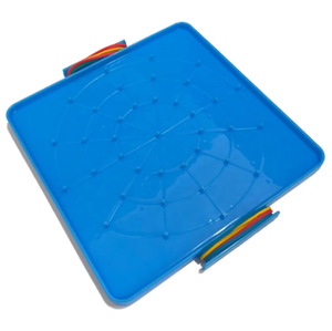 Equipo escolar de matemáticas 16cm X 16cm <span class=keywords><strong>Geoboard</strong></span> de plástico con banda de goma - Product Image 3