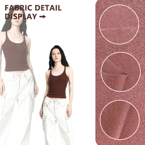 Tissu jersey simple en viscose et élasthanne 40S, poids lourd, largeur 172 cm, 220 g/m², tricot extensible pour sous-vêtements, culottes, t-shirts, gilets - Product Image 3