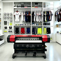 Imprimante à sublimation par lots 1,3/1,6/1,8 m avec une tête d'impression Dx11 pour la fabrication de vêtements de sport (football)