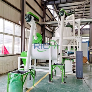 Richi 1-2 t/h dây chuyền chế biến thức ăn chăn nuôi gia cầm dây chuyền sản xuất Thức ăn viên cho bò - Product Image 6