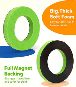 Coloré EVA arabe magnétique lettres chiffres arabe apprentissage jouet pour enfants bébé éducatif orthographe aimant Alphabet ensemble - Product Image 6