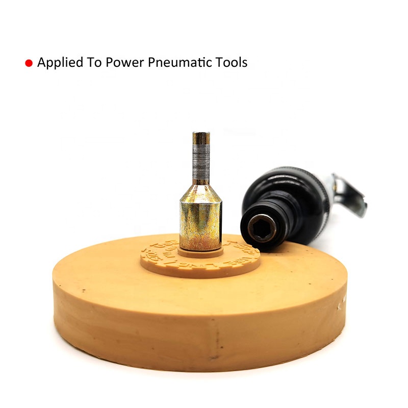 Eraser wheel diy car sticker remover sticker adhesive remover label and sticker remover tool for drill grinder tool