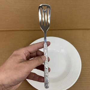 DF419 Espátula Pequeña para Freír Huevos con Textura de Meteorito, Acero Inoxidable 18/10, Utensilio de Cocina para Sashimi - Product Image 3