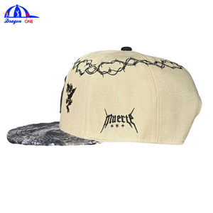 Gorras Originales G5 Barbas al por Mayor, <span class=keywords><strong>Gorra</strong></span> Snapback de 6 Paneles Nueva <span class=keywords><strong>Era</strong></span> <span class=keywords><strong>Beige</strong></span>, Gorras Unisex con Visera de Camuflaje, <span class=keywords><strong>Gorra</strong></span> de Béisbol para los que Marcan Tendencia - Product Image 3