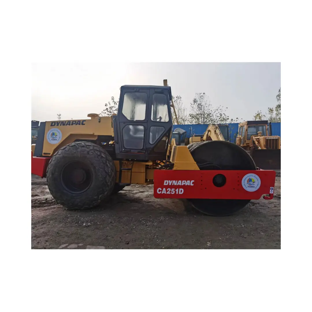 Dynapac Road Roller Gebruikte Machines Licht Gebruikte Ca215d Ca301d Ca25d Ca30d Goede Machines