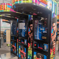 Machine de boxe en métal haute performance Superfun (Prix combiné) pour adultes - Testeur de force de qualité arcade - Résistant aux intempéries