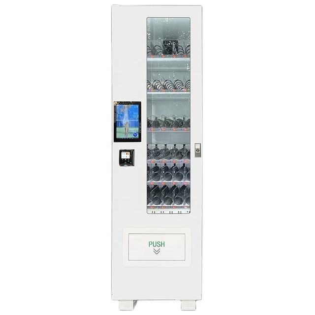 Smart Touch Screen Huge Capacity Foods Drinks and Snacks Combo Vending Machines
