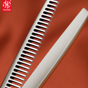 Ciseaux de coiffure professionnels AR-D17 polis miroir faits à la main, en acier japonais 440C, ensemble de ciseaux à effiler 6.0" pour barbier et salon de coiffure - Product Image 6