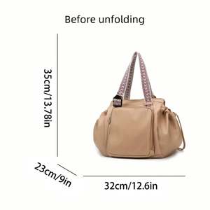 Sac de voyage multifonctionnel grande capacité avec compartiments intelligents, fourre-tout imperméable avec plusieurs options de transport pour la gym et les voyages - Product Image 3