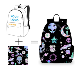 Zaino per ragazze con logo personalizzato di alta qualità in pelle per scuola di alta qualità Design stampato da donna personalizzato il tuo modello zaino - Product Image 3