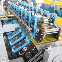 Machine de profilage à double ligne 3-en-1 pour la fabrication de profilés métalliques et la production de profilés oméga pour cloisons sèches