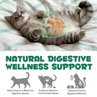 Oimmal 120g Compléments Alimentaires pour Animaux de Compagnie Charbon Actif Naturel de Qualité Alimentaire en Poudre pour Chiens et Chats Soutien Digestif Contre les Intoxications
