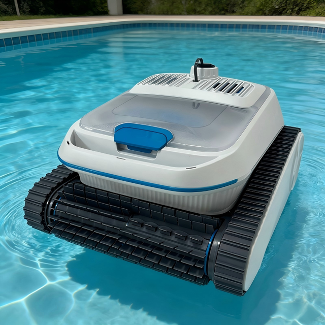 Automatic Intelligent Wireless Filter Type Pool Vacuum Cleaner Robot for Swimming Pools