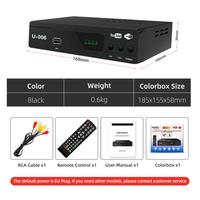 Prix du fabricant ISDB T Set Top Box Décodeur De TV HD Digital Modulator Set Top Box U-006