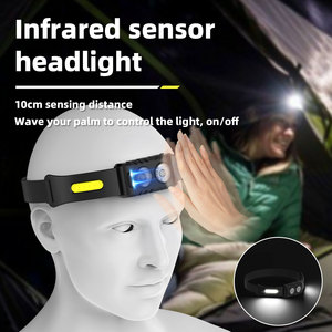<span class=keywords><strong>Sensor</strong></span> de movimiento al aire libre faro recargable faro Camping COB faro - Product Image 4