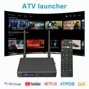 Boîtier <span class=keywords><strong>TV</strong></span> <span class=keywords><strong>Android</strong></span> 8K HDR le plus récent, Amlogic S928X 11 Octa Core, 4 Go de RAM, Smart <span class=keywords><strong>TV</strong></span> haute performance avec WiFi, garantie 1 an, certifié CE - Product Image 1