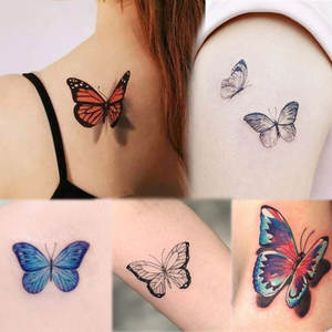 Autocollants de <span class=keywords><strong>tatouage</strong></span> temporaire personnalisables de haute qualité en papier indien à transfert d'eau pour le visage et le corps, pour femmes, hommes, filles et garçons - Product Image 6