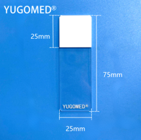 High Quality Microscope Cytology Slides with Positive Surface Charge for Enhanced Cell Adhesion Performance